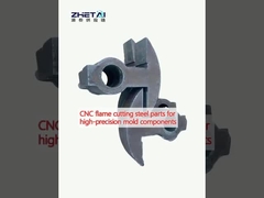 CNC-vlamsnijde staalonderdelen voor hoge-precisie-vormonderdelen