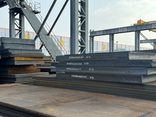 Warmgewalst laaggelegeerd staalplaat Q355B zacht koolstofstaal