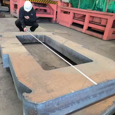 Industriële CNC-snijdienst voor vlamsnijden van dikke stalen platen