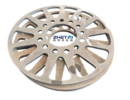 Aangepaste koolstoflaser gesneden staalplaat assemblage voor de fabricage van zware machines